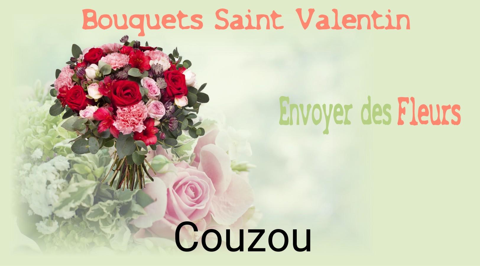 Roses de Saint-Valentin livrées à Couzou